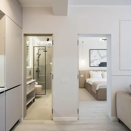 Apartment Stylish 2br Vilacrosse Passage - Netflix Bukarest